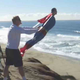 Illustration for article titled Must-Watch Video of the Day: Life-Size Superman Flies Over the Beach